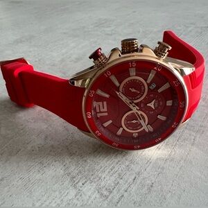 Red & Gold watch